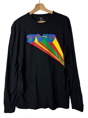 OVO October's Very Own X Drake Black Retro Graphic Long Sleeve T-Shirt L